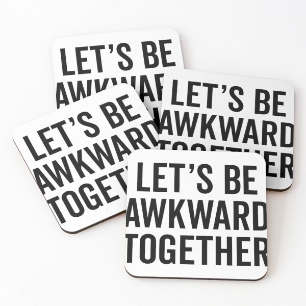 Item preview, Let's Be Awkward Funny  designed and sold by GoneFre.