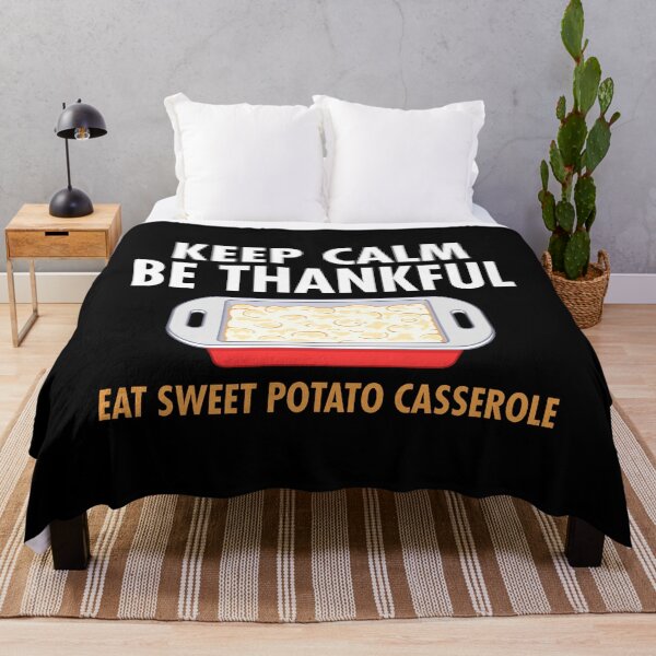 Item preview, Thankful Eat Sweet Potato Casserole Thanksgiving Food graphic designed and sold by jakehughes2015.