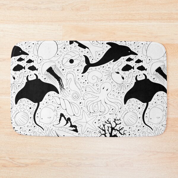 Item preview, Under the sea - Black and White designed and sold by C63wolf.