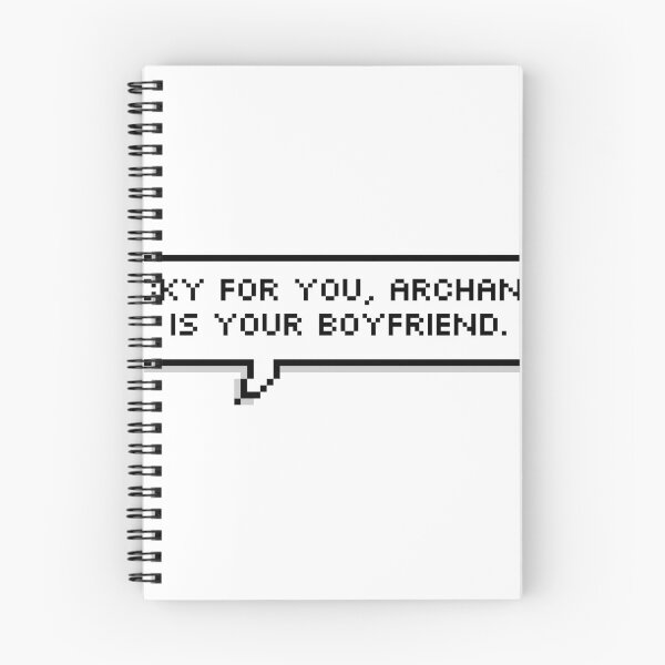 Item preview, Lucky for you, Archangel is your boyfriend - Mass Effect 2 designed and sold by wordsonwords.