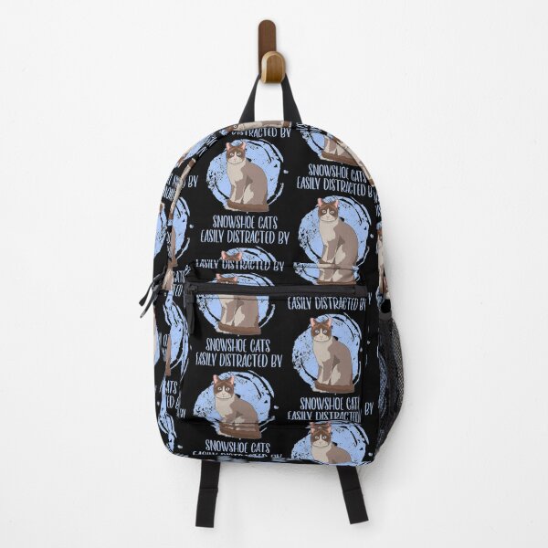 Item preview, Easily Distracted By Snowshoe Cats Pet Owner Quote product designed and sold by jakehughes2015.