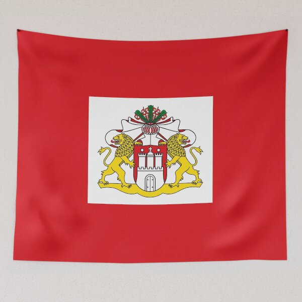 Item preview, Variant Flag of Hamburg, Germany designed and sold by Freihalt.