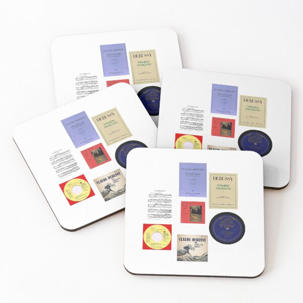 Item preview, Debussy Sticker Pack designed and sold by heliotrope.