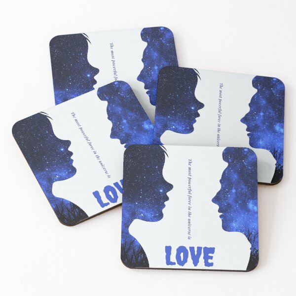 Item preview, love the most powerful force in the universe is love happy valentines day valentine day blue designed and sold by Tshirtk.