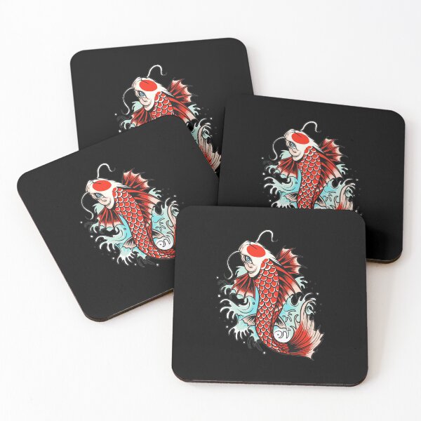 Artikelvorschau, Cooler japanischer Koi-Karpfen-Drache - Für alle japanischen Koi-Liebhaber entworfen und verkauft von AquariumExp.