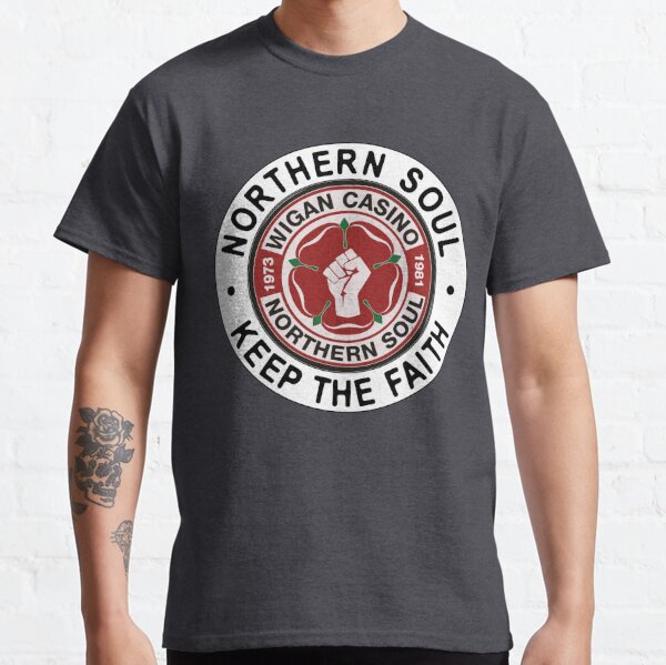 Northern Soul Badges, Wigan '81 Keep The Faith Classic T-Shirt