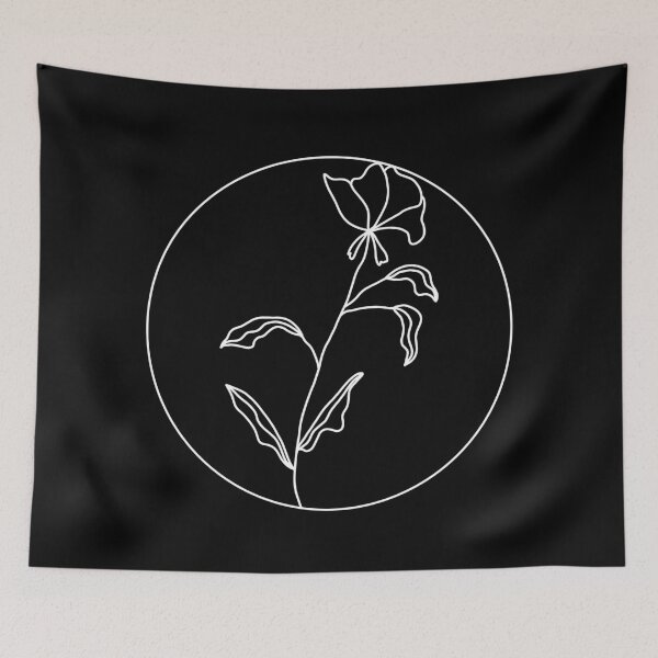 Item preview, White flower designed and sold by theluckstore.