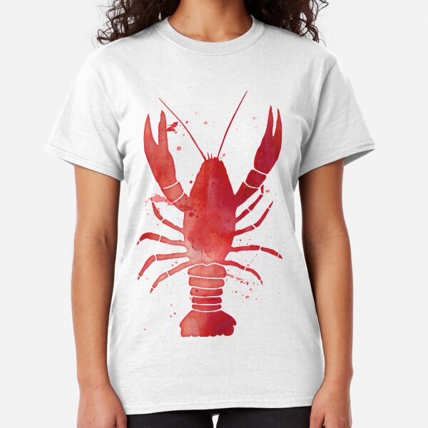 Watercolor Red Lobster Classic T-Shirt
