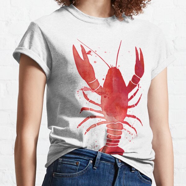 Watercolor Red Lobster Classic T-Shirt
