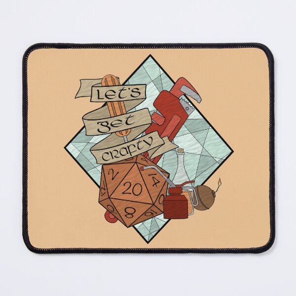 Item preview, "Let's Get Crafty" designed and sold by DreamingInk.