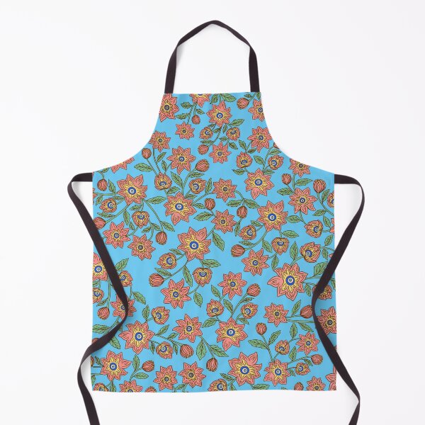 Item preview, Evil Eye Floral in Blue designed and sold by MissJades.