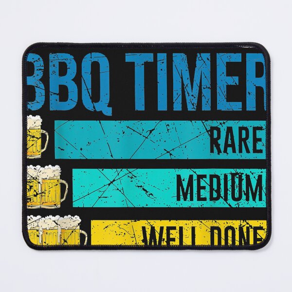 Item preview, Mens Papa BBQ Grill Timer Beer and Steak Gift Saying Father's Day designed and sold by JamesJenkinn.