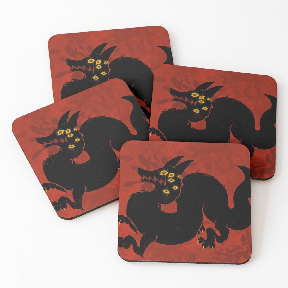 Item preview, Coasters (Set of 4) designed and sold by InkyTeeth.