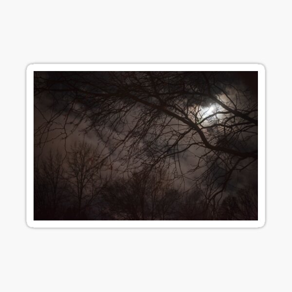 Nightly Cloud Coverage Sticker
