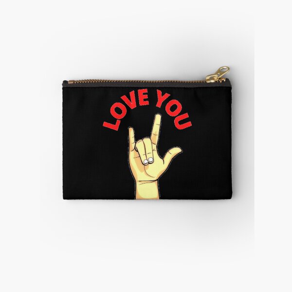 Item preview, SIGN LANGUAGE-LOVE YOU-HAND GESTURE-COMMUNICATE EMOTIONS designed and sold by MrCreativeArts.