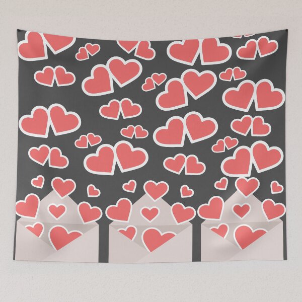 Item preview, Sending All My Love To You Valentines Day Anniversary Gift- Grey designed and sold by Designs By YL.