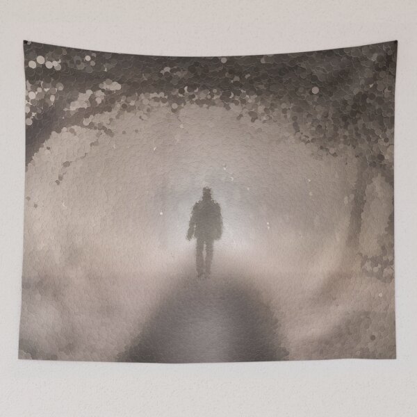 Item preview, Walking In Fog designed and sold by MathenaArt.