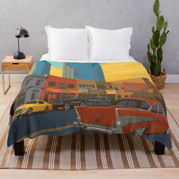 Item preview, Nashville Tennessee Broadway Sunset designed and sold by BabyBookDragon.