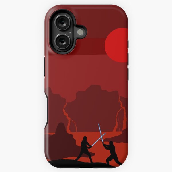 Vista previa del artículo con la obra «Mustafar batalla final versión 2», diseñado y vendido por Eryn Czirfusz.