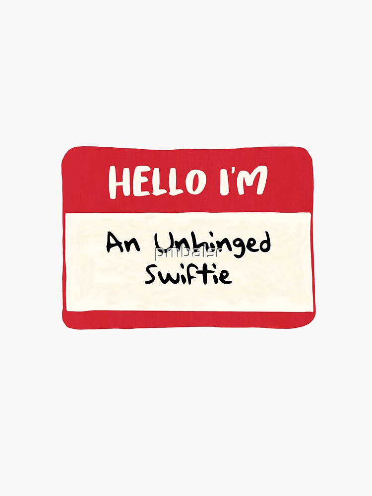 Taylor Swift Self-Titled Album Sticker Sticker for Sale by designsbytam