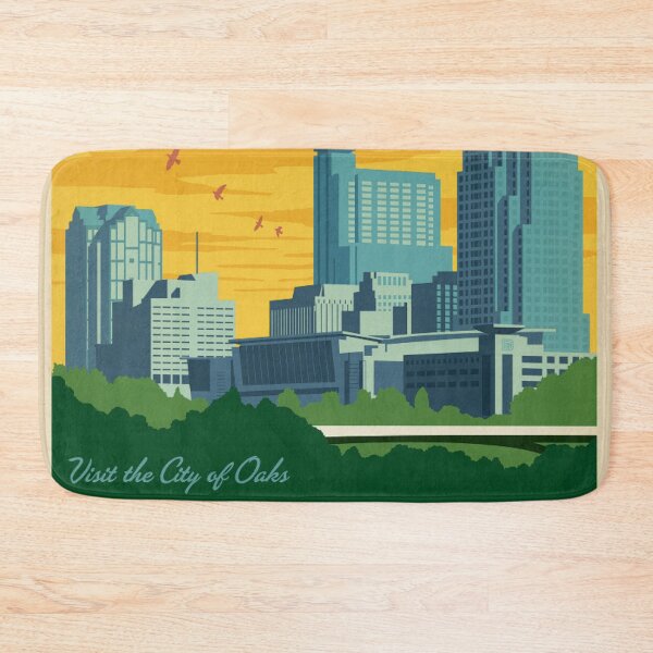 Item preview, Raleigh North Carolina  City of Oaks  designed and sold by BabyBookDragon.