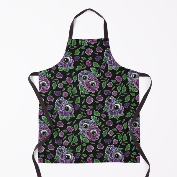 Item preview, Eyeball Roses - Eyeball Roses Black BG designed and sold by Lizzie Wilkinson.