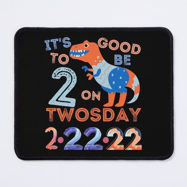 Item preview, TWOSDAY- Its Good To Be 2 On Twosday, Tuesday February 22, 2022 Boy Dinosaur/2 Year Birthday  designed and sold by Designs By YL.
