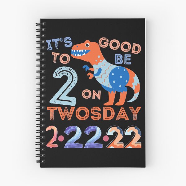 Item preview, TWOSDAY- Its Good To Be 2 On Twosday, Tuesday February 22, 2022 Boy Dinosaur/2 Year Birthday  designed and sold by Designs By YL.