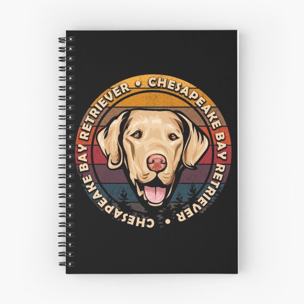 Item preview, Chesapeake bay retriever distressed sunset retro dog face design designed and sold by SamRVstore.