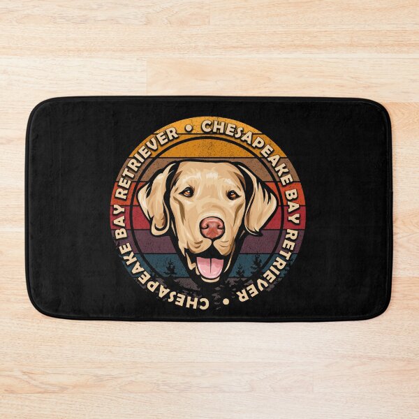 Item preview, Chesapeake bay retriever distressed sunset retro dog face design designed and sold by SamRVstore.