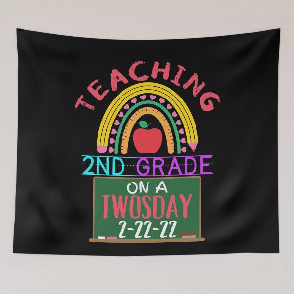Item preview, Teaching 2nd Grade on a twosday 2-22-22 designed and sold by Dunn Designs.