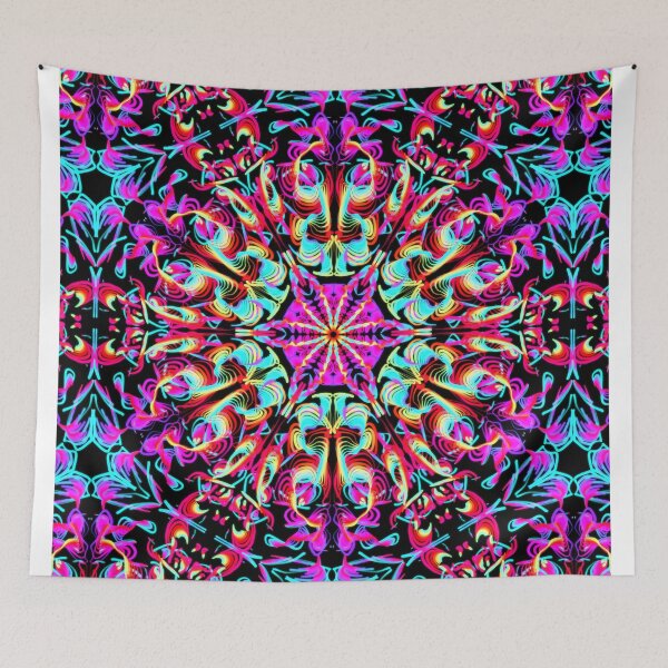 Item preview, Leo Neon Mandala designed and sold by Ariel Guevara.