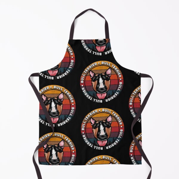 Item preview, Bull terrier distressed sunset retro dog face design designed and sold by SamRVstore.