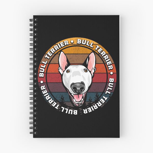 Item preview, Bull terrier distressed sunset retro dog face design designed and sold by SamRVstore.
