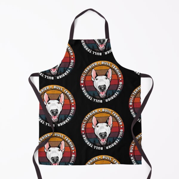 Item preview, Bull terrier distressed sunset retro dog face design designed and sold by SamRVstore.