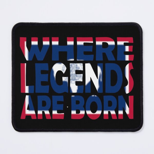 Item preview, Wyoming Flag saying Where Legends Are Born designed and sold by Quotes-I-Wear.