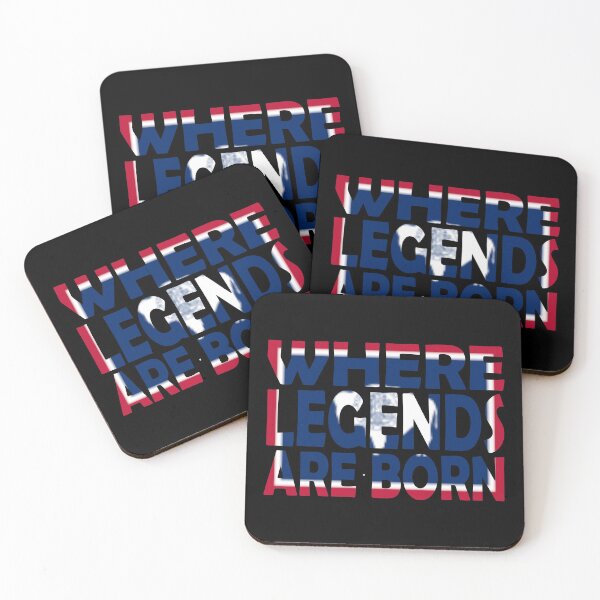 Item preview, Wyoming Flag saying Where Legends Are Born designed and sold by Quotes-I-Wear.