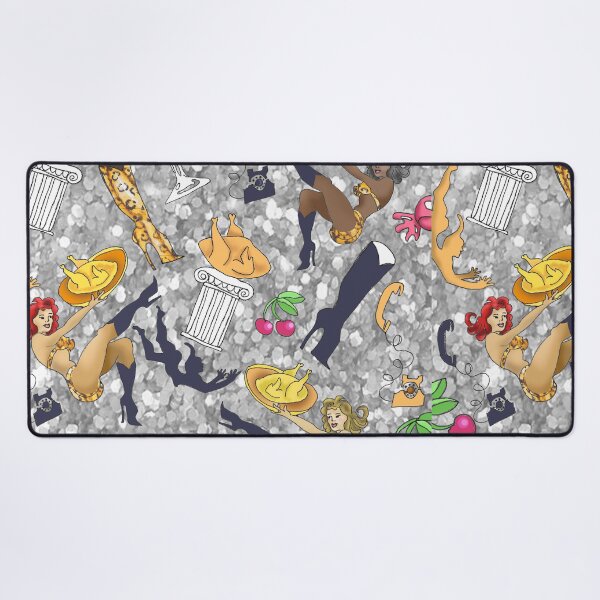 Item preview, Pin-ups in a happy world in glitter, art by Miguel Matos Official designed and sold by MiguelMatosArt.