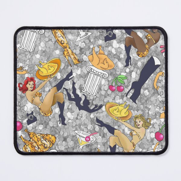 Item preview, Pin-ups in a happy world in glitter, art by Miguel Matos Official designed and sold by MiguelMatosArt.