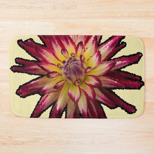 Item preview, Crimson and Yellow Flower designed and sold by MathenaArt.