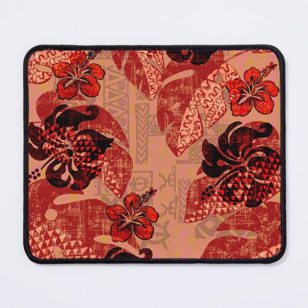 Item preview, On Fire Kona Tropical Floral designed and sold by sunnthreads.