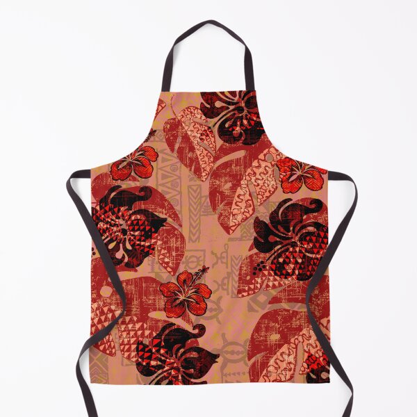 Item preview, On Fire Kona Tropical Floral  designed and sold by sunnthreads.