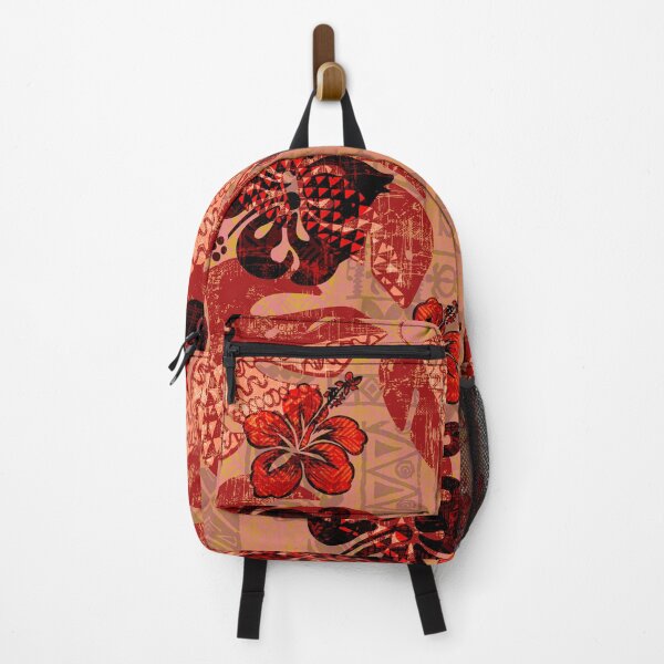 Item preview, On Fire Kona Tropical Floral designed and sold by sunnthreads.