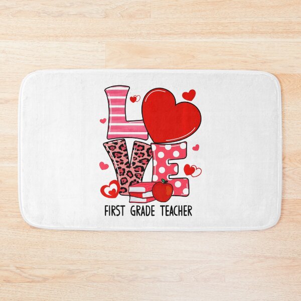 Item preview, Love 1st Grade Teacher School Student Valentine_s Day Fun   designed and sold by NoemiDonaldson.