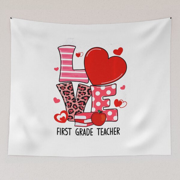 Item preview, Love 1st Grade Teacher School Student Valentine_s Day Fun   designed and sold by NoemiDonaldson.