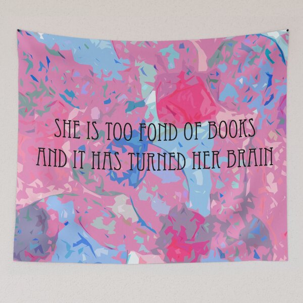 Item preview, Fond of Books designed and sold by Audrey Erickson.