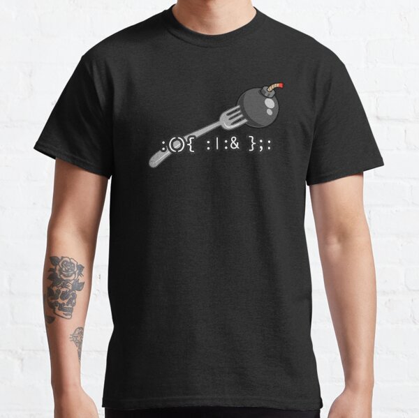 Item preview, Bash Fork Bomb designed and sold by code-x-tees.