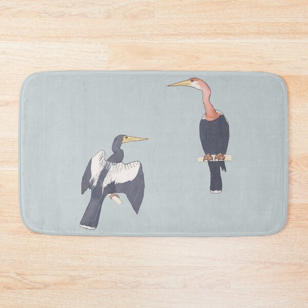 Item preview, Anhinga bird species watercolor art designed and sold by TheWaterBirds.