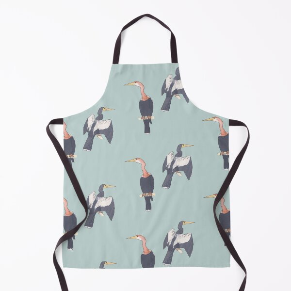 Item preview, Anhinga bird species watercolor art designed and sold by TheWaterBirds.