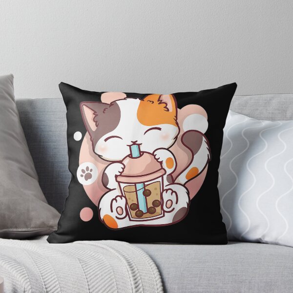 Item preview, Bubble Tea Cat Boba Bubble Drinkers Cat Lovers Tea Bubble Tea Lovers designed and sold by Tasha McGlashan.